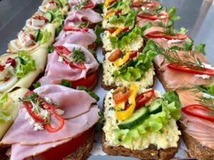 BIO-Brötchen 20 Stück Platte